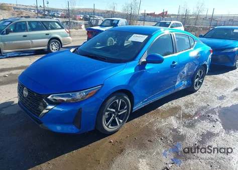 2025 Nissan Sentra Sv from USA, damaged, VIN 3N1AB8CV7SY378445